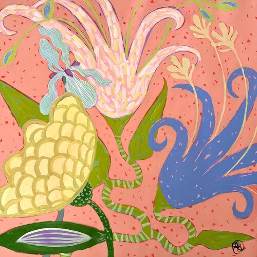 Peachy Sunset di Daria Borisova, Pittura in vendita su Singulart