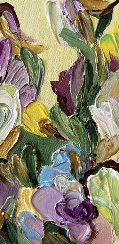 Wild Flowers di Daria Borisova, Pittura in vendita su Singulart