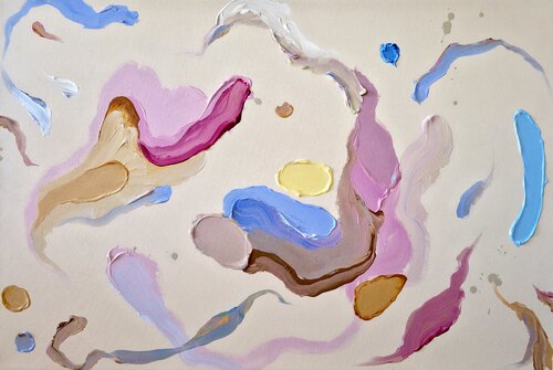 Harmonious Chaos. Composition #1 di Daria Borisova, Pittura in vendita su Singulart