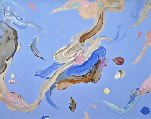 Harmonious Chaos. Composition #6 van Daria Borisova, Schilderij te koop op Singulart