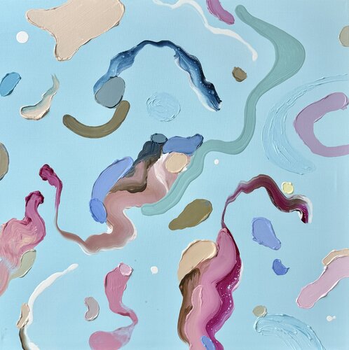 Harmonious Chaos. Composition #9 von Daria Borisova, Malerei kaufen auf Singulart