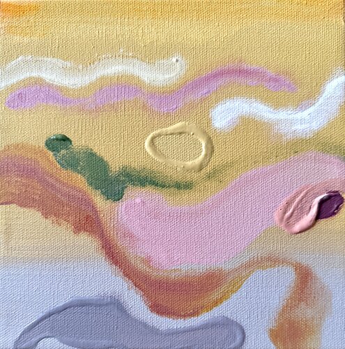 Yellow Glow by Daria Borisova, Painting for Sale on Singulart