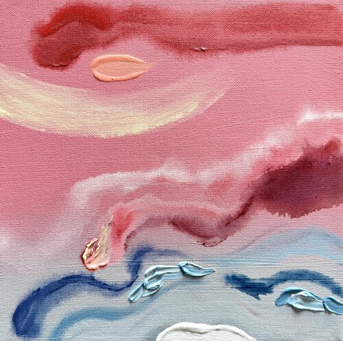 Burning Sky van Daria Borisova, Schilderij te koop op Singulart