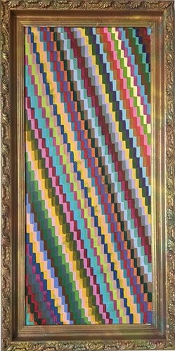 Stair’way to heaven di Nathanael Koffi, Pittura in vendita su Singulart