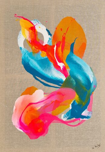 Flow di Weronika Dyląg, Pittura in vendita su Singulart