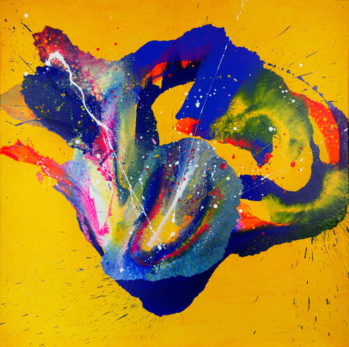 Iris by Weronika Dyląg, 회화 for Sale on Singulart