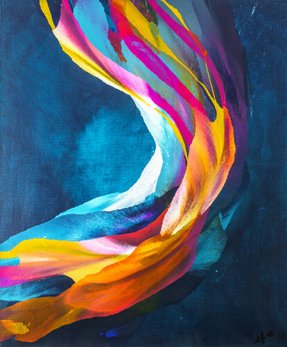In the dark van Weronika Dyląg, Schilderij te koop op Singulart