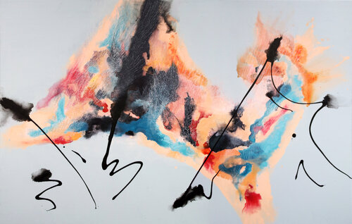 Des croissants de soleil by Weronika Dyląg, 회화 for Sale on Singulart