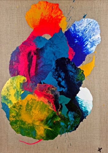 At heart van Weronika Dyląg, Schilderij te koop op Singulart