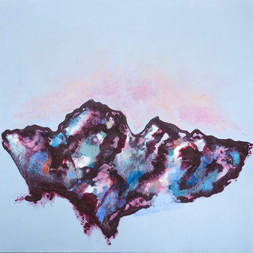 Skibotn sky par Weronika Dyląg, Peinture en vente sur Singulart