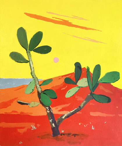 Persevering Through The Heat Of The Desert Sun van Matt Higgins, Schilderij te koop op Singulart