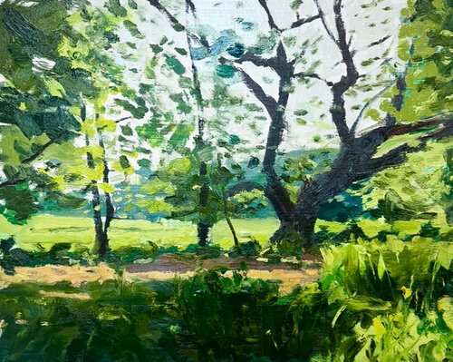 Summer On The Brandywine van Matt Higgins, Schilderij te koop op Singulart