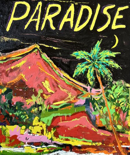Paradise par Matt Higgins, Peinture en vente sur Singulart