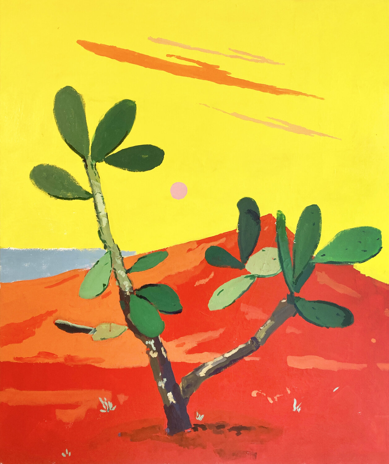 Persevering Through The Heat Of The Desert Sun Matt Higgins Originalgemälde zu verkaufen