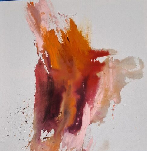 Éclosion 2 van Michèle BARANGE, Schilderij te koop op Singulart