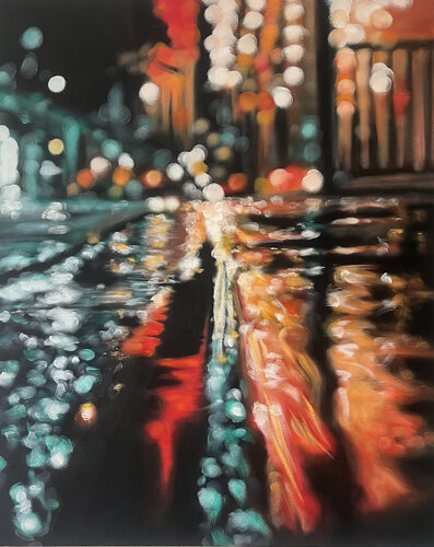 Nimm mich mit di Angela Wichmann, Pittura in vendita su Singulart