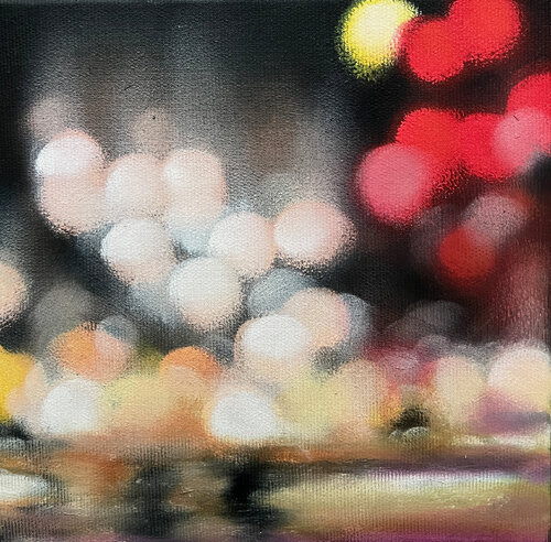 Prosecconacht di Angela Wichmann, Pittura in vendita su Singulart