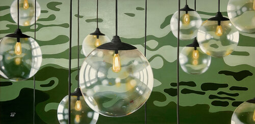 Game of Lights di Angela Wichmann, Pittura in vendita su Singulart