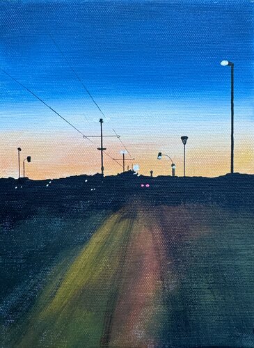 The Way To van Angela Wichmann, Schilderij te koop op Singulart