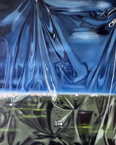 City Blues von Angela Wichmann, Malerei kaufen auf Singulart