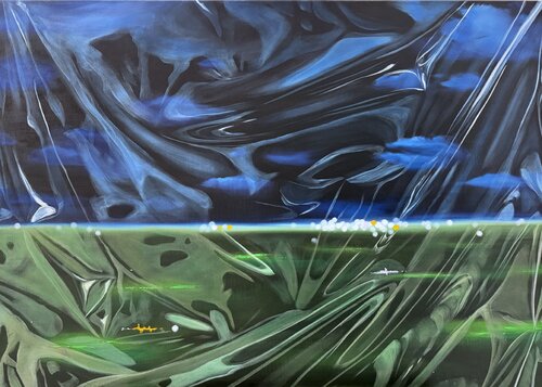 Nightblues von Angela Wichmann, Malerei kaufen auf Singulart