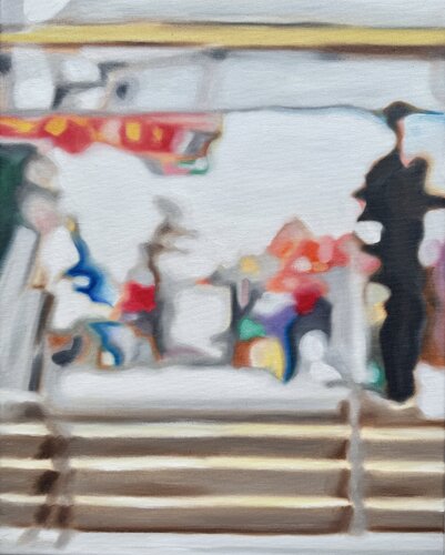 Street Affair di Angela Wichmann, Pittura in vendita su Singulart
