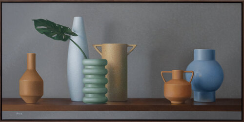 The Modernists by Suzanne Howe, Painting for Sale on Singulart