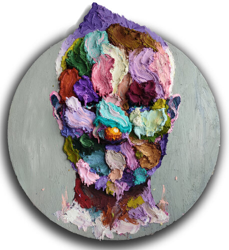 Foam boy van Marc Gonz, Schilderij te koop op Singulart