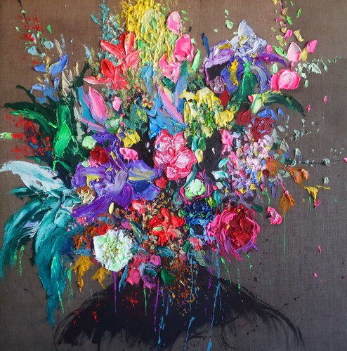 Midsommar van Marc Gonz, Schilderij te koop op Singulart