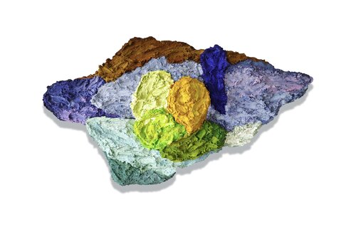 Mountain cake by Marc Gonz, Painting for Sale on Singulart