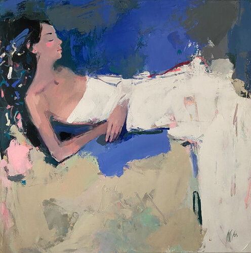 Schlaf by Liliya Nikolova, Painting for Sale on Singulart