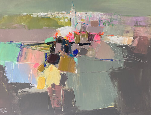 Horizon di Liliya Nikolova, Pittura in vendita su Singulart