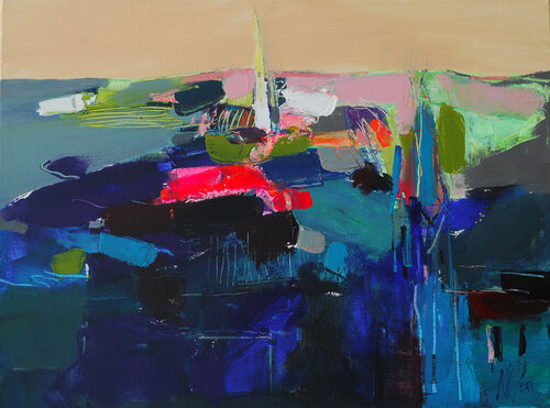 Horizon by Liliya Nikolova, Painting for Sale on Singulart