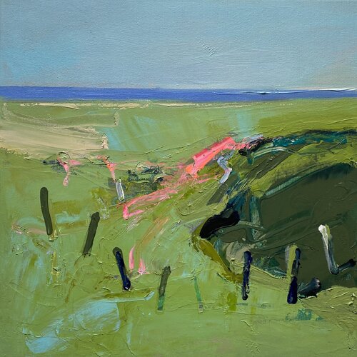 Horizon van Liliya Nikolova, Schilderij te koop op Singulart