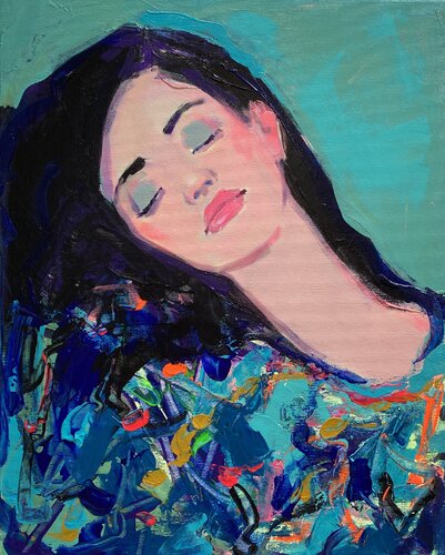 ohne Titel van Liliya Nikolova, Schilderij te koop op Singulart