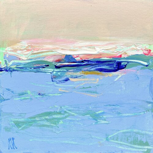 Zwischen Himmel und Wasser van Liliya Nikolova, Schilderij te koop op Singulart