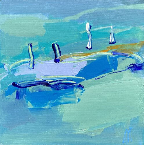 Zwischen den Gezeiten de Liliya Nikolova, Pintura a la venta en Singulart