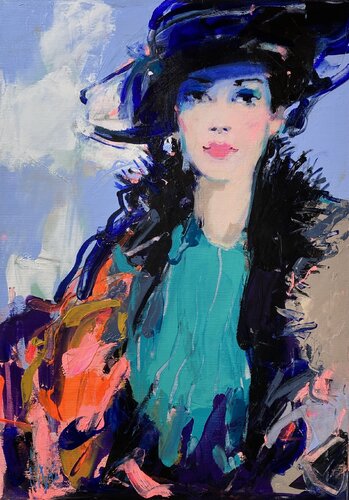 Woman von Liliya Nikolova, Malerei kaufen auf Singulart