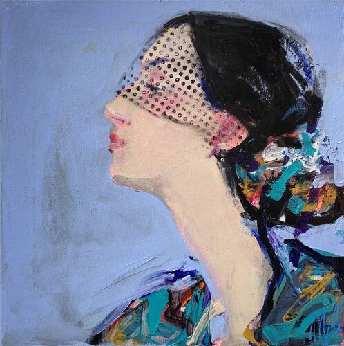 Woman de Liliya Nikolova, Pintura a la venta en Singulart