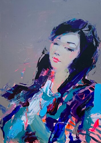 Innenlicht par Liliya Nikolova, Peinture en vente sur Singulart