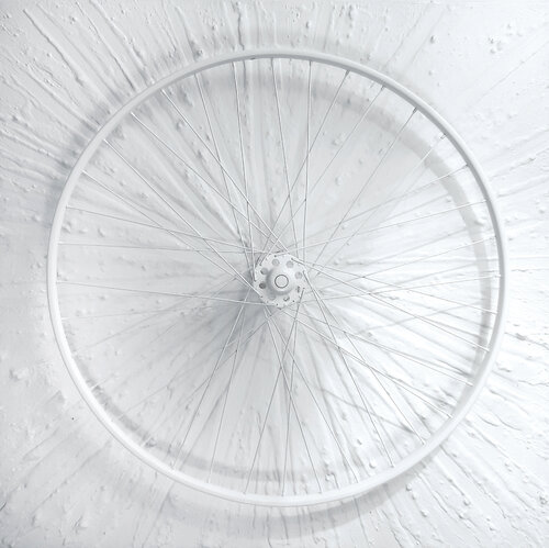 La bicicletta di CLAUDIA AMADESI, Pittura in vendita su Singulart