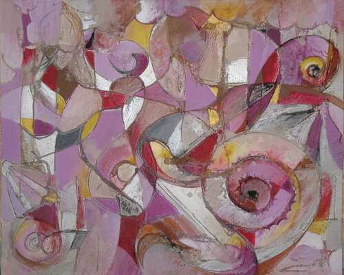 Sinfonie musicali van CLAUDIA AMADESI, Schilderij te koop op Singulart