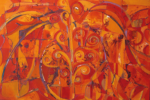 Cavalli alati di CLAUDIA AMADESI, Pittura in vendita su Singulart