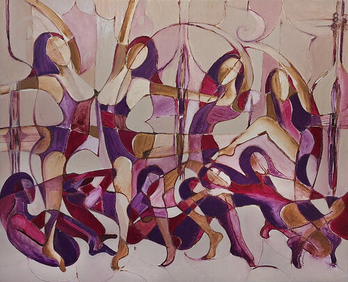 Ri-Nascita van CLAUDIA AMADESI, Schilderij te koop op Singulart