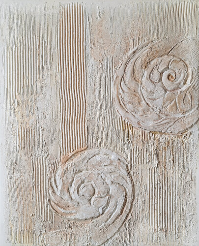 Rosa del deserto van CLAUDIA AMADESI, Schilderij te koop op Singulart