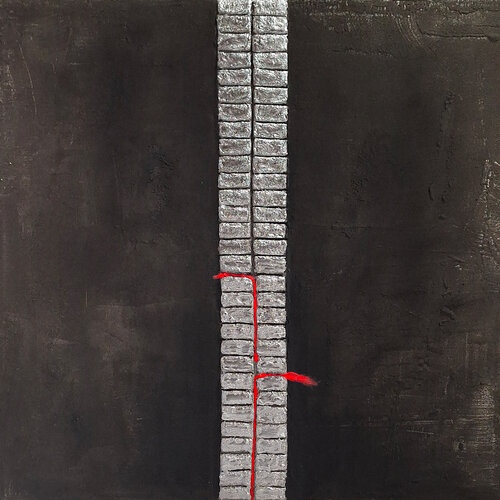 Urban Zip #1 by CLAUDIA AMADESI, Painting for Sale on Singulart