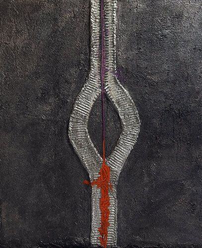 Zip #7 van CLAUDIA AMADESI, Schilderij te koop op Singulart