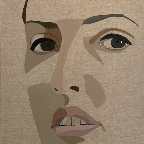 Portrait de Pauline - 2 van Clara Ramirez Katz, Schilderij te koop op Singulart