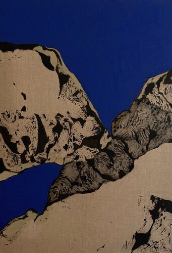 Montagne Rocheuse 18 van Clara Ramirez Katz, Schilderij te koop op Singulart