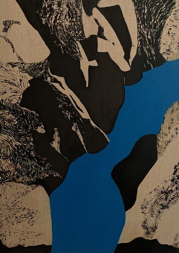 Montagne Rocheuse  25 van Clara Ramirez Katz, Schilderij te koop op Singulart